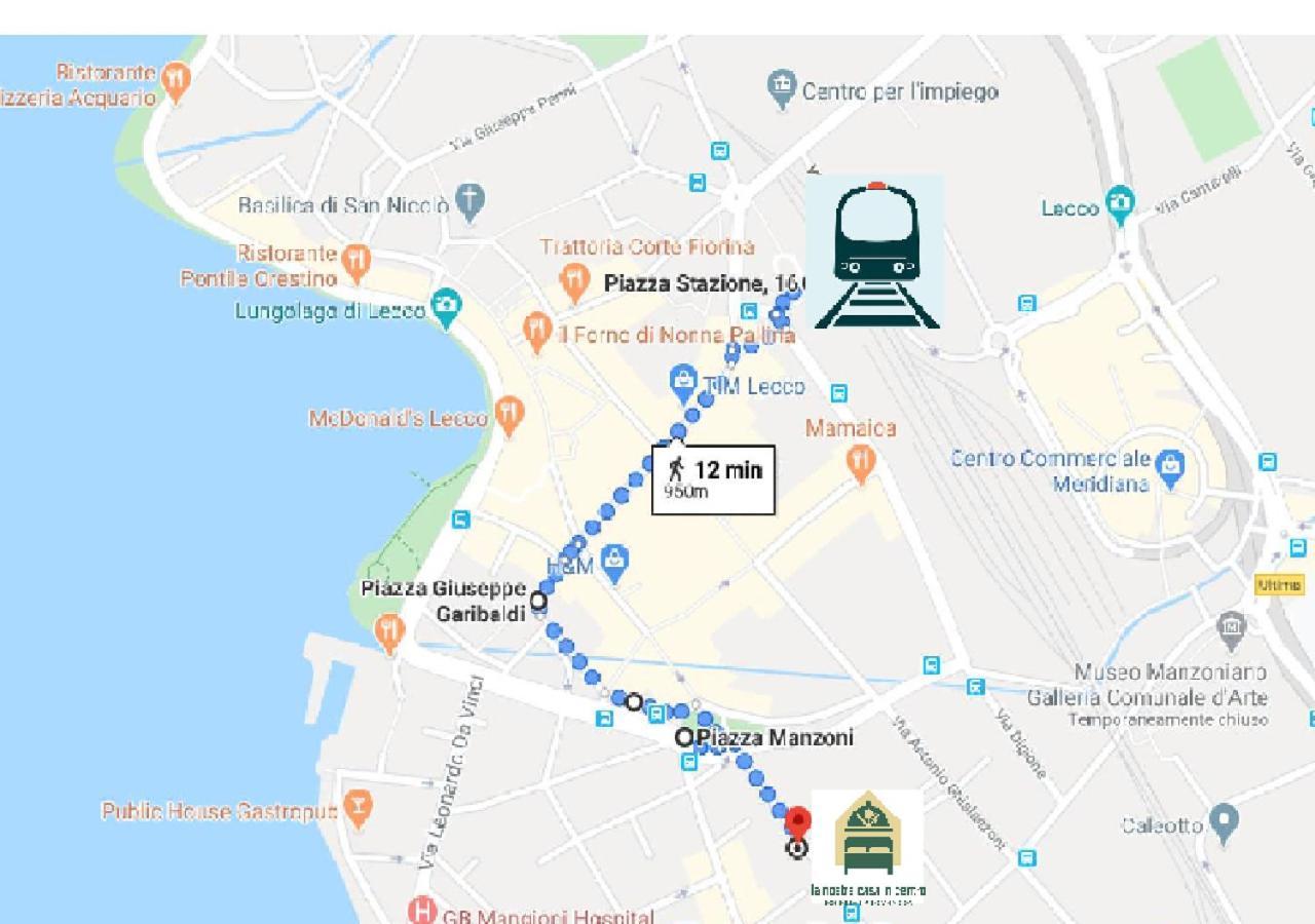 La Nostra Casa In Centro Hotel Lecco Kültér fotó
